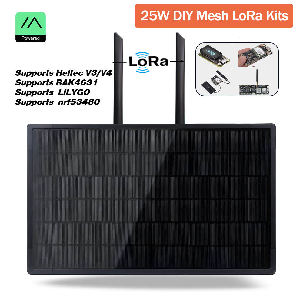 Drone Solar Charger - 25W MPPT 태양광 패널 868 915Mhz