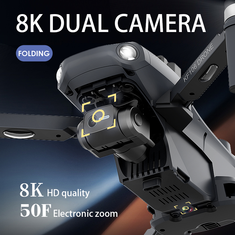 2022 새로운 KF106 Max Drone 8K 전문 - Drone Power Bank 리뷰 및 가격