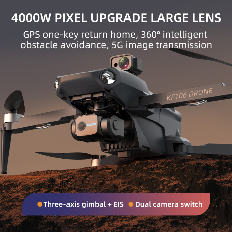 2022 새로운 KF106 Max Drone 8K 전문 - Drone Power Bank 리뷰 및 가격