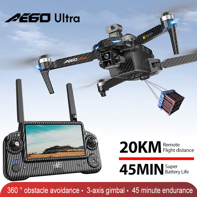 AE60 GPS 드론 전문가용 8K 카메라 3축 짐벌  - Drone Power Bank 리뷰 및 가격